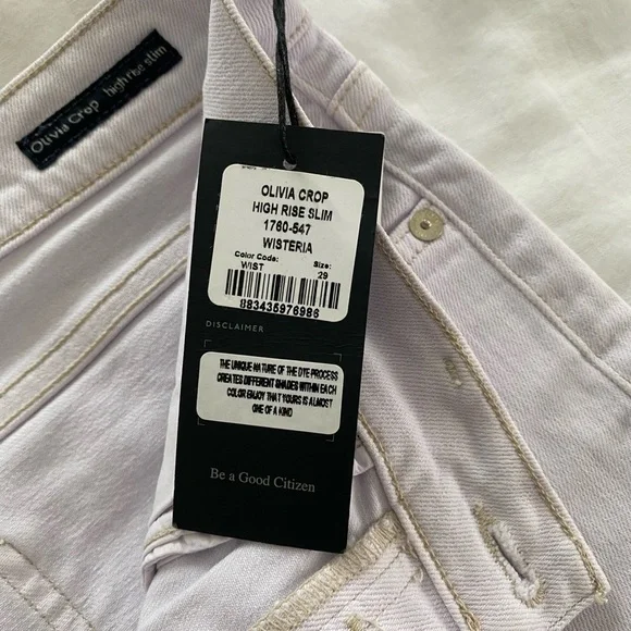 Citizens of Humanity Chrissy Crop Jeans – Ultra High Rise Skinny | Size 29 - Picture 4 of 7